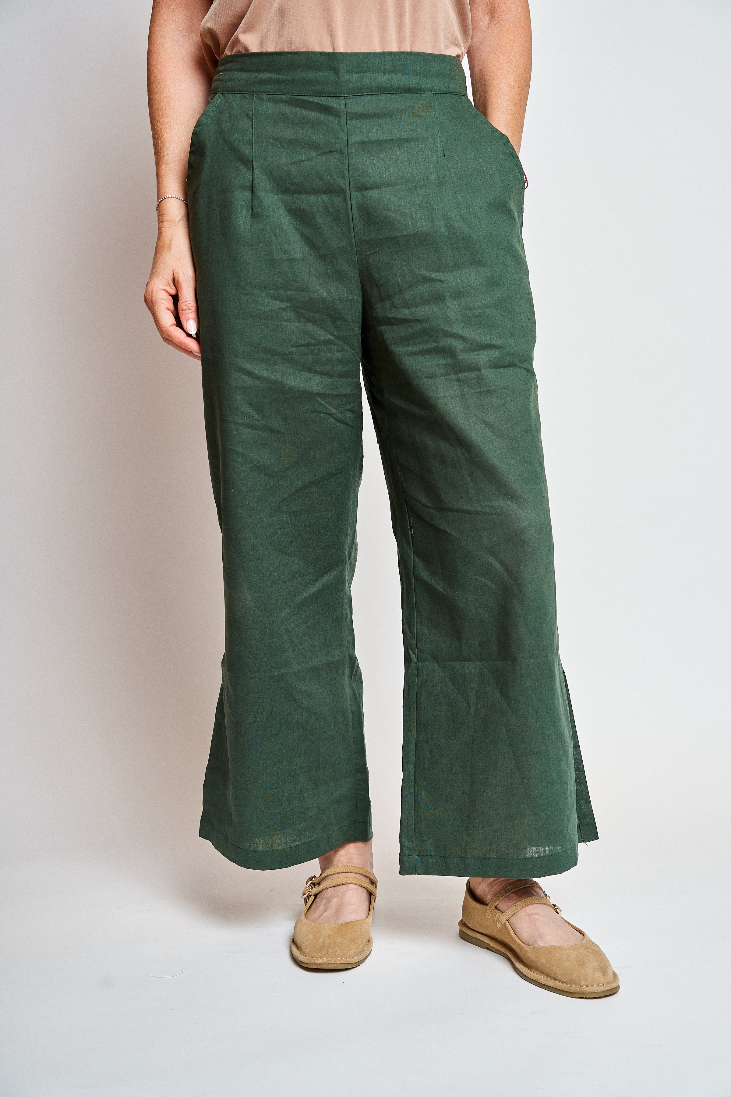 Pantalon capri Lino