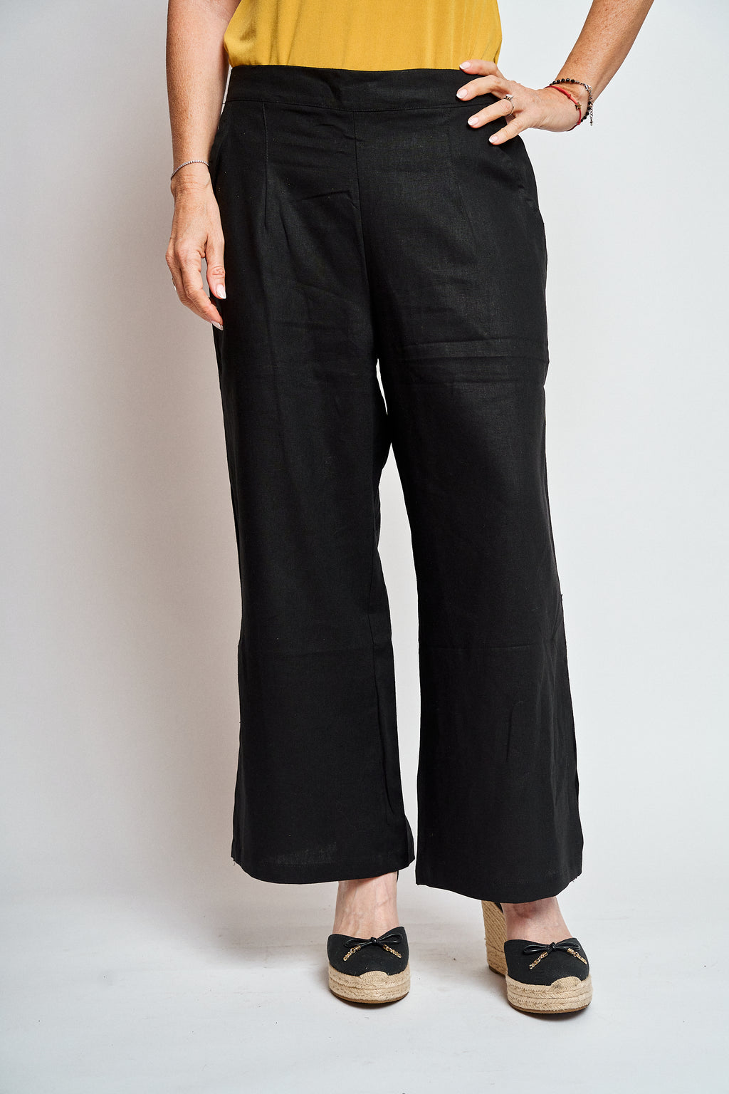 Pantalon capri Lino