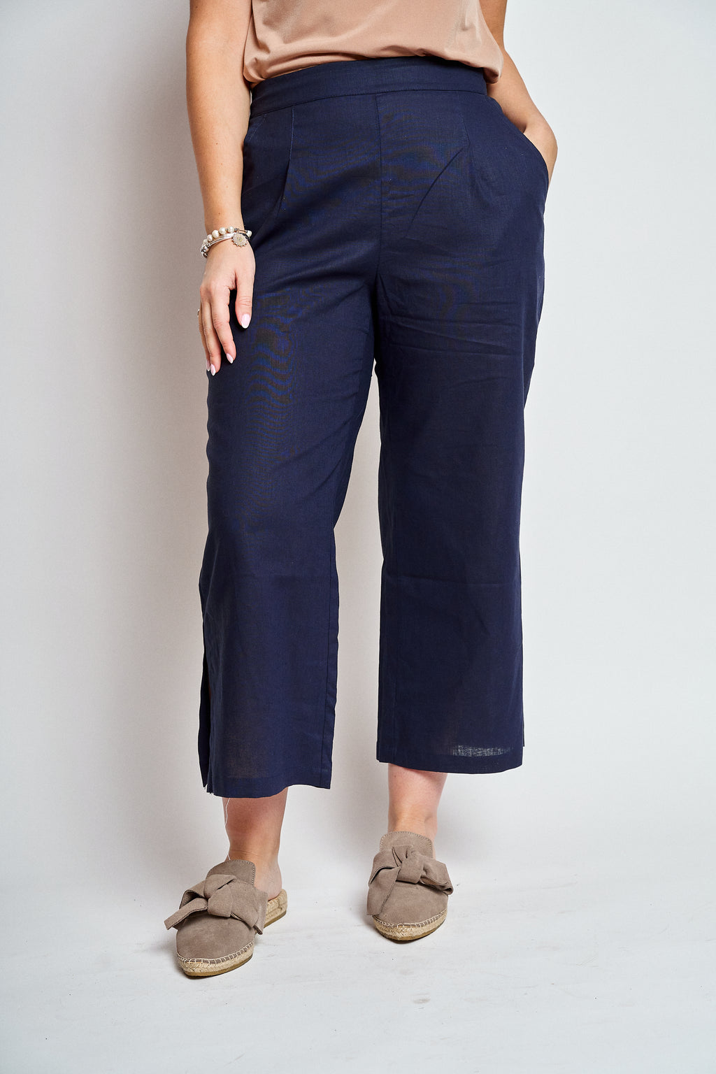 Pantalon capri Lino