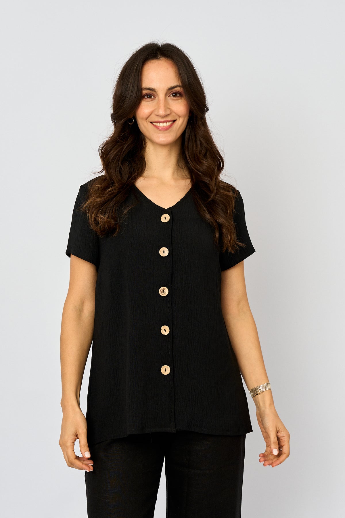 Blusa melody abotonada