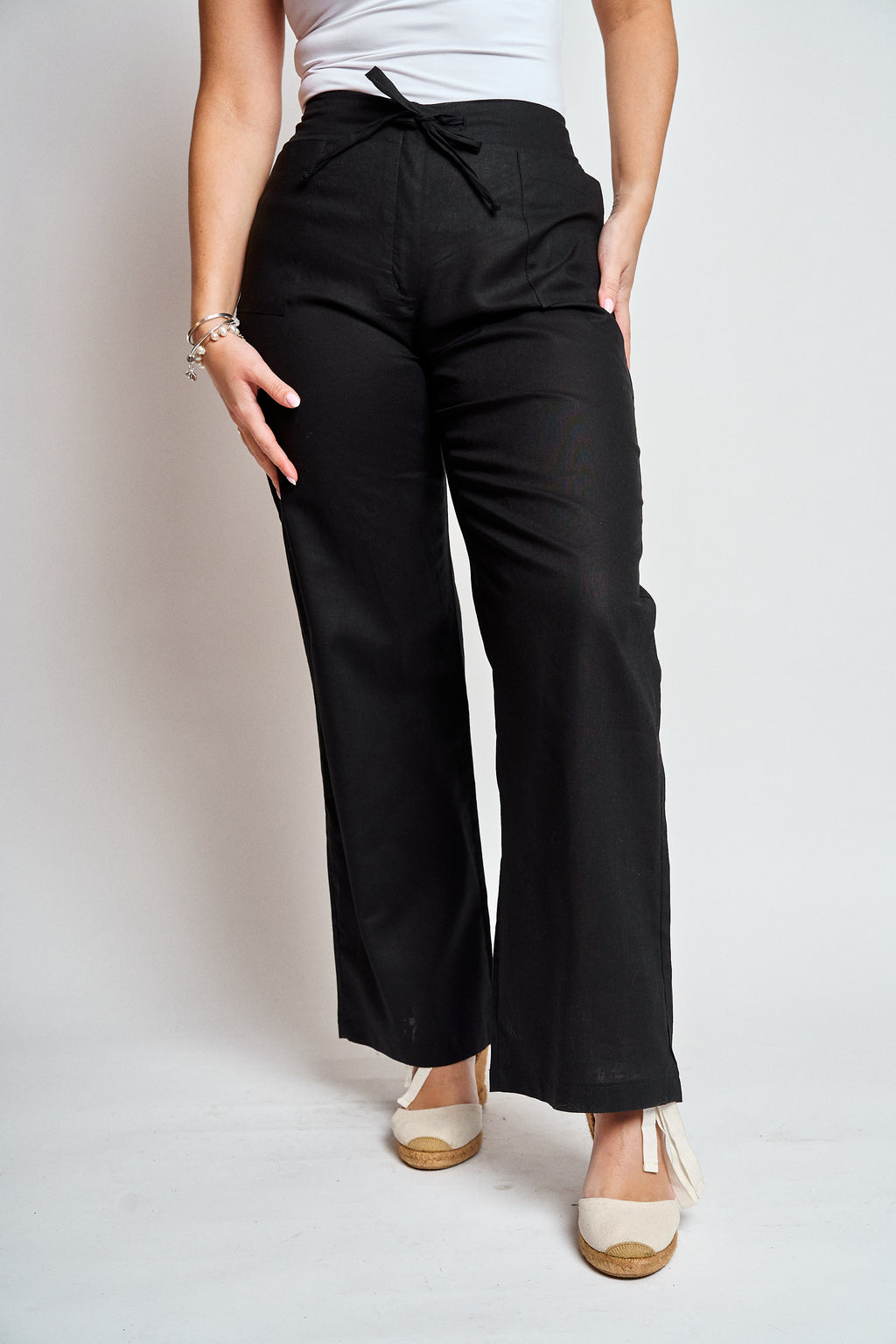 Pantalon Lino Bolsillo y cierre