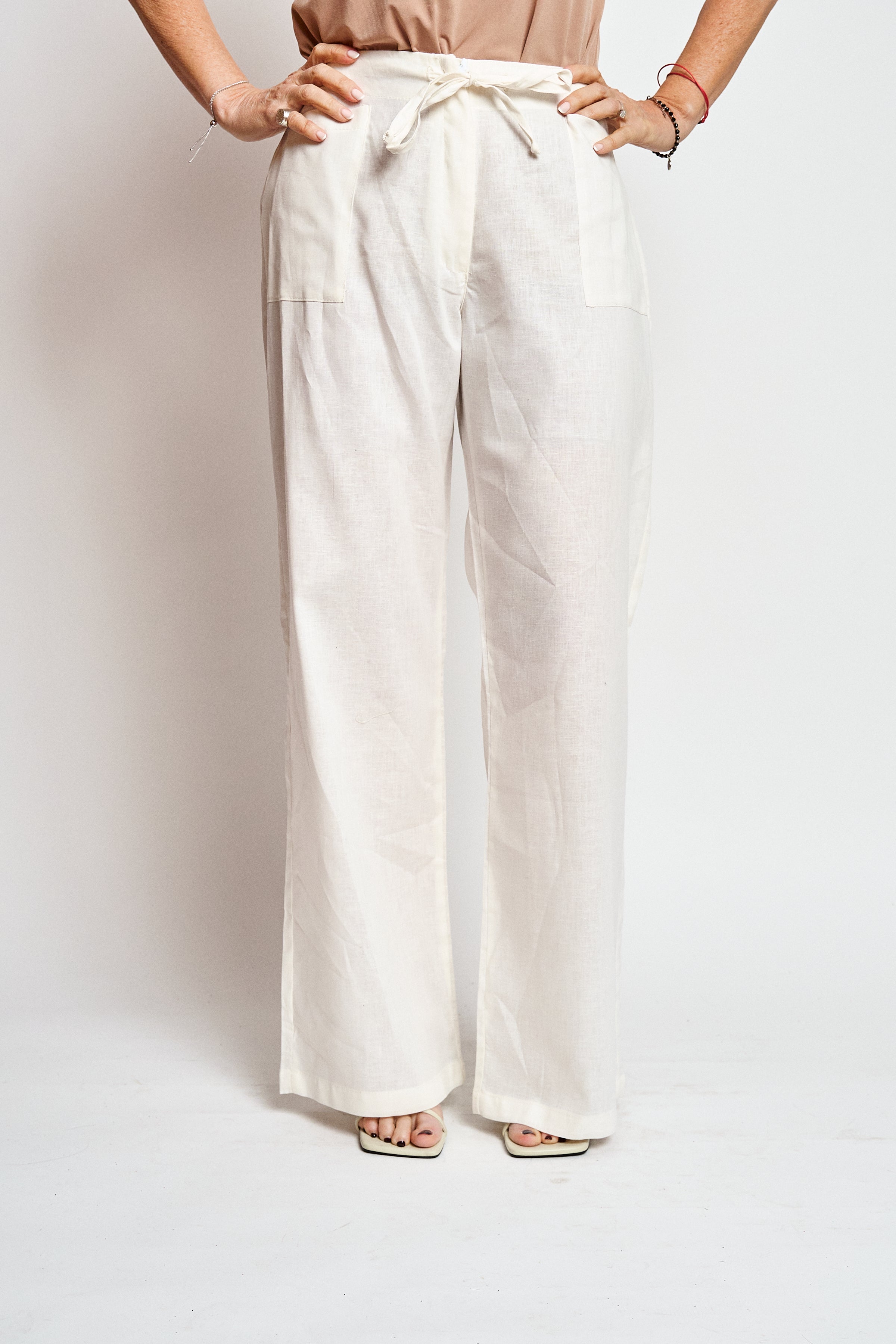 Pantalon Lino Bolsillo y cierre