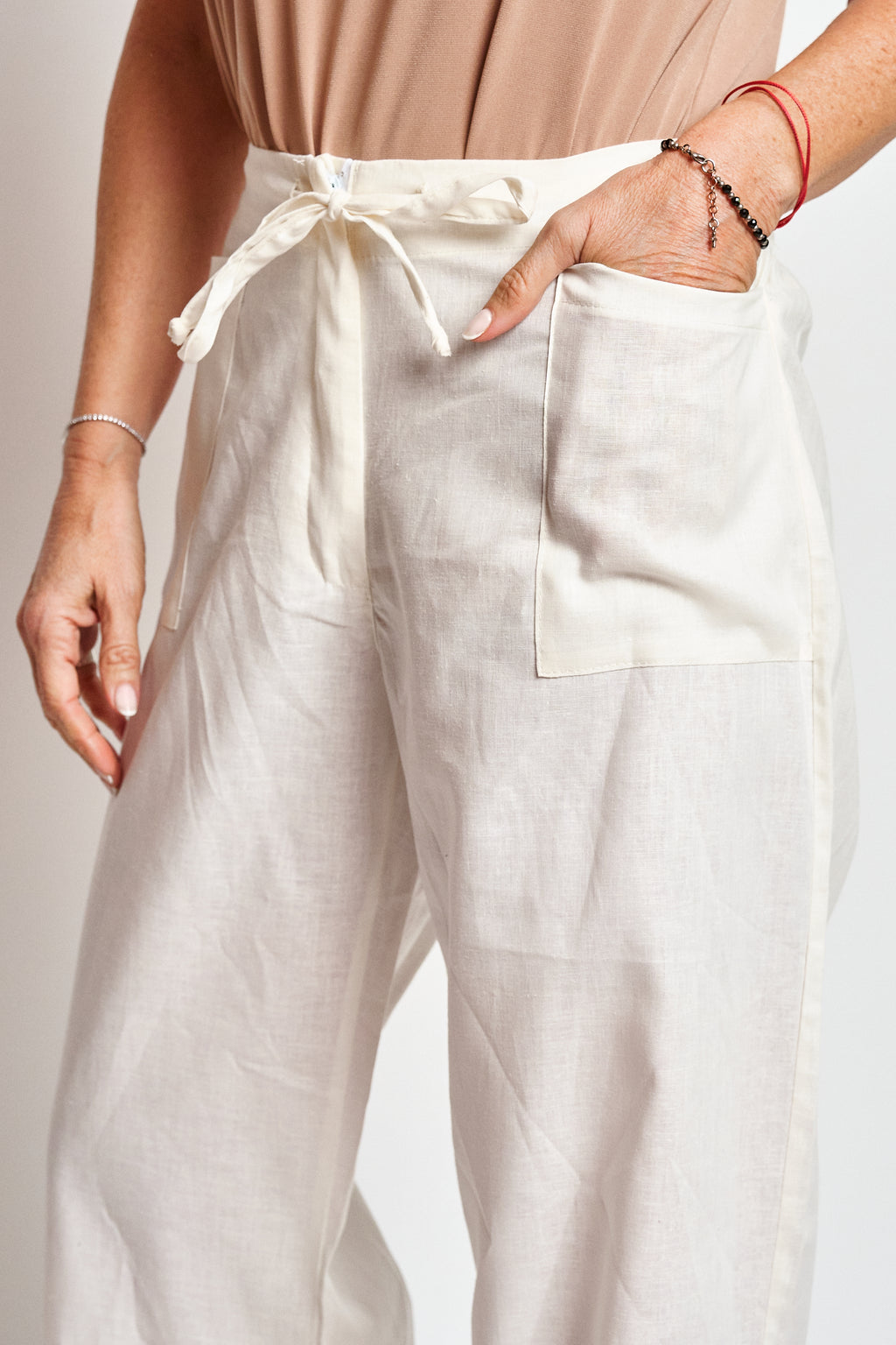 Pantalon Lino Bolsillo y cierre