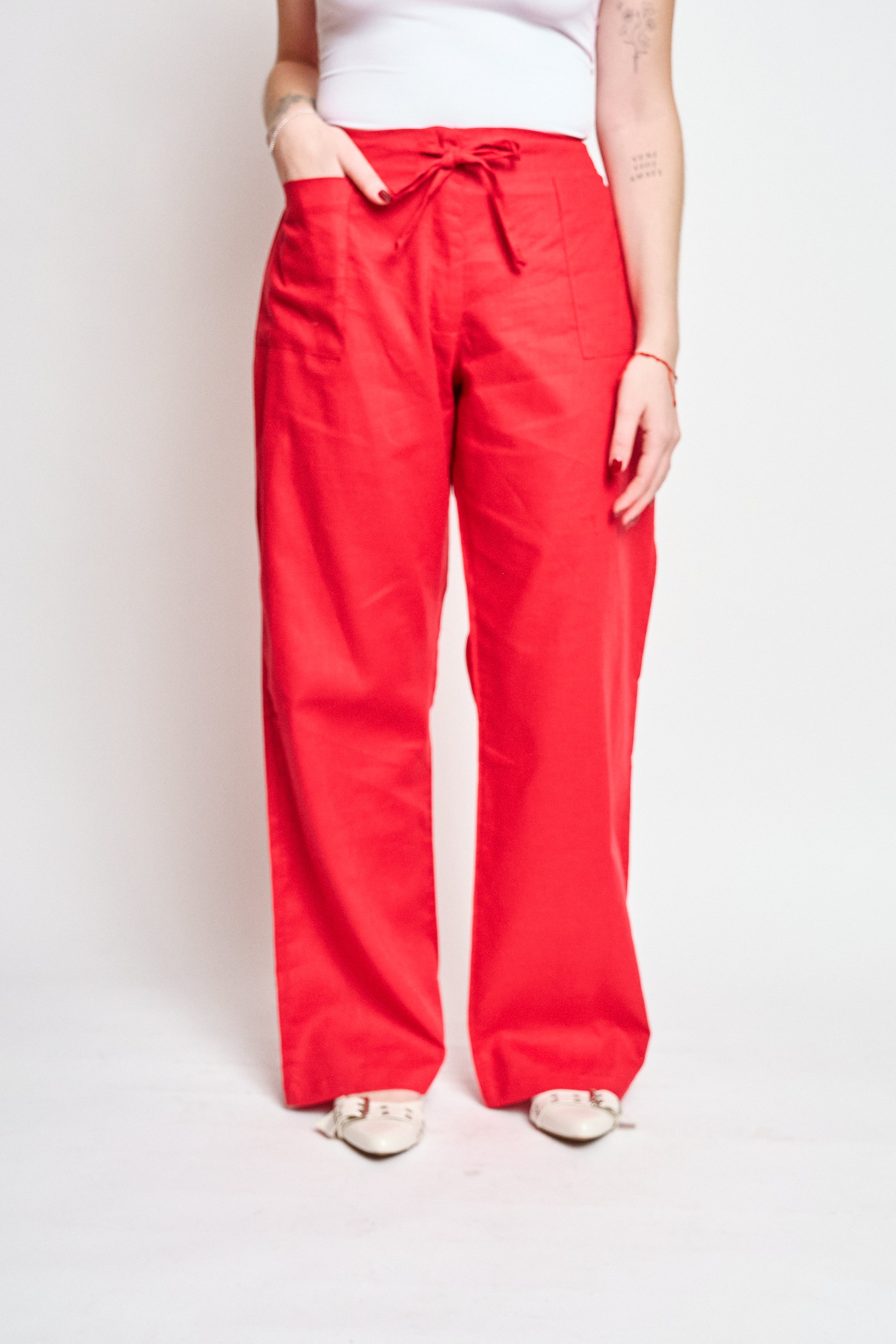 Pantalon Lino Bolsillo y cierre