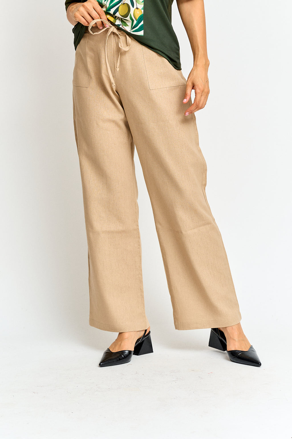 Pantalon Lino Bolsillo y cierre