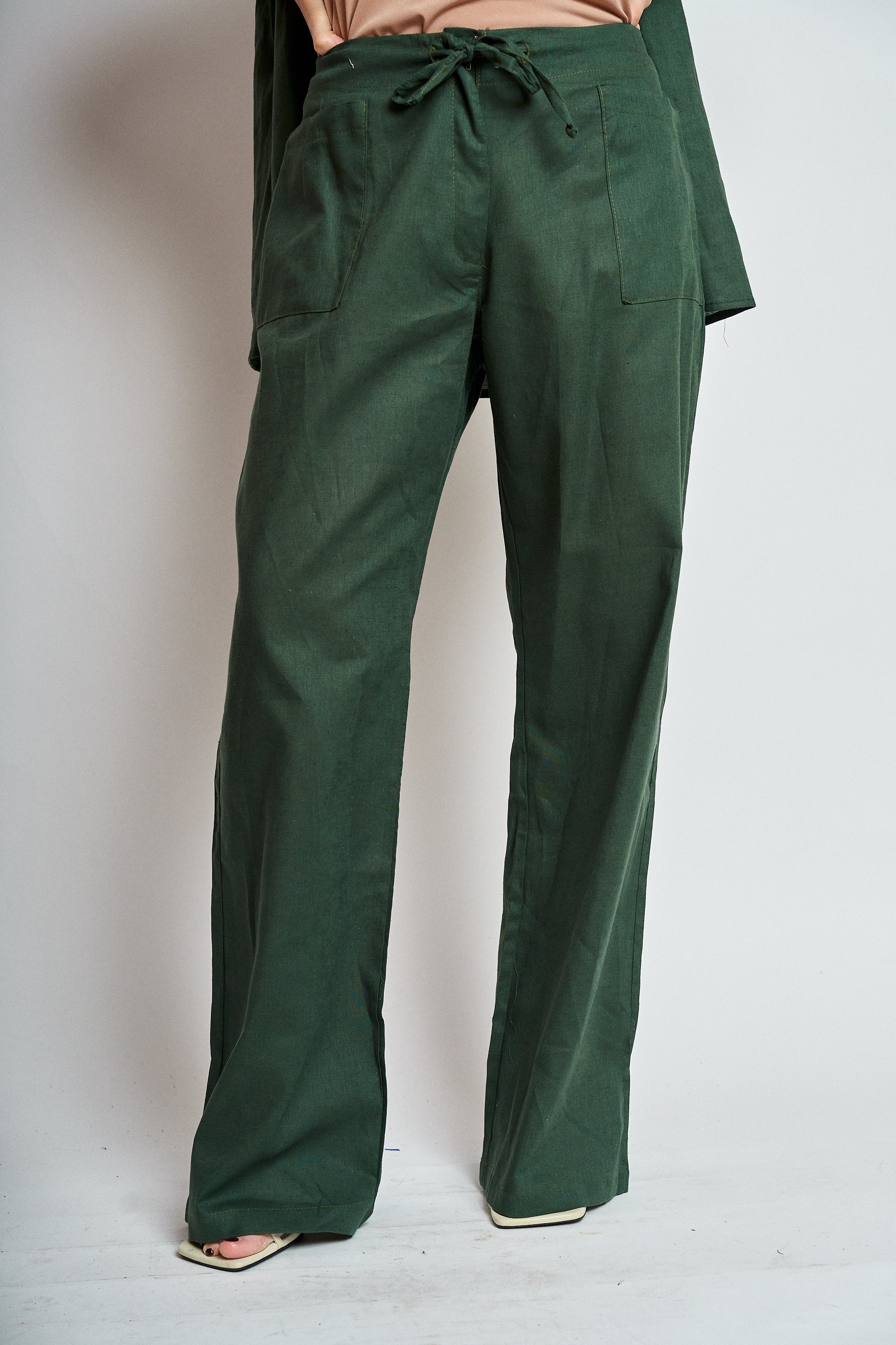 Pantalon Lino Bolsillo y cierre