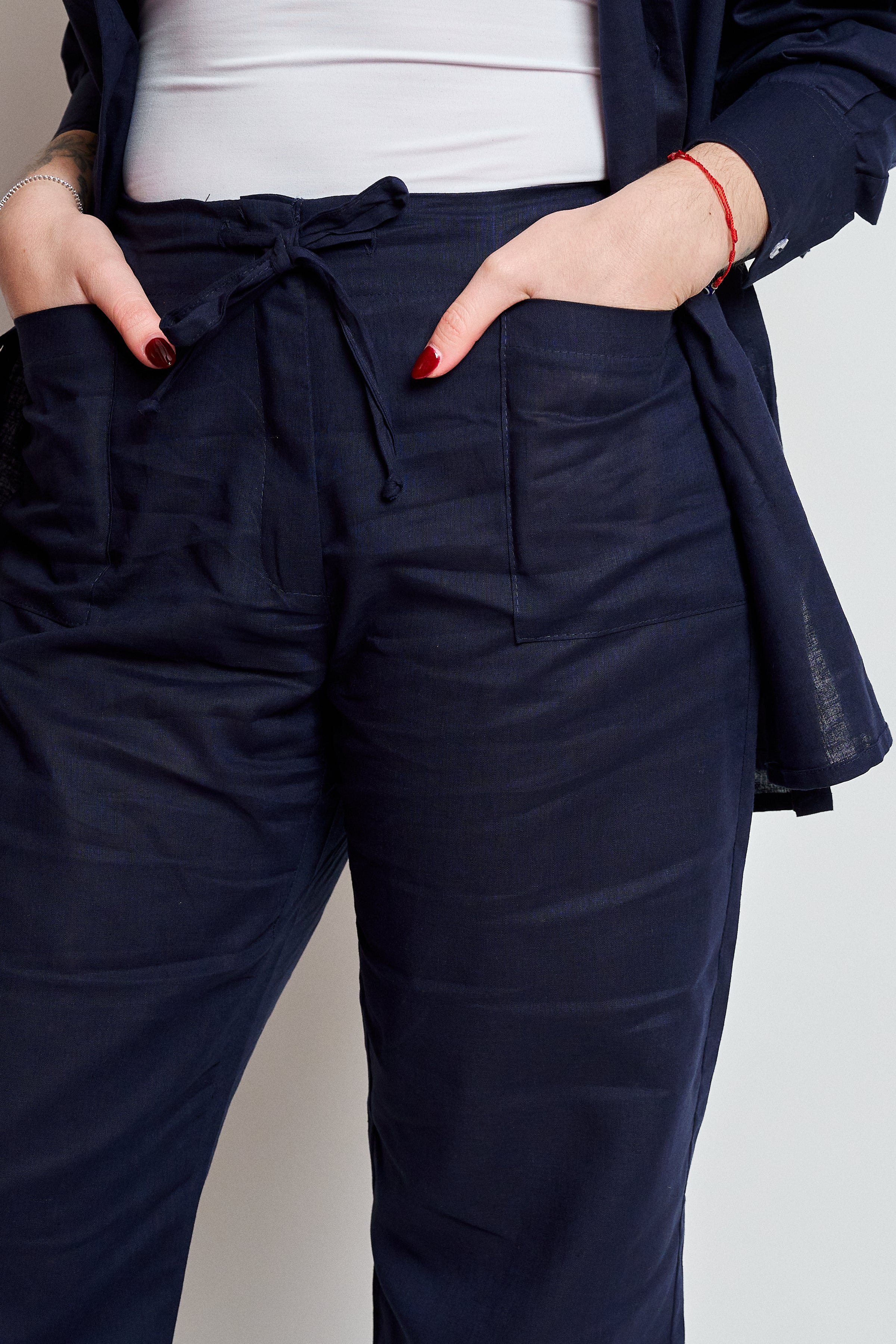 Pantalon Lino Bolsillo y cierre