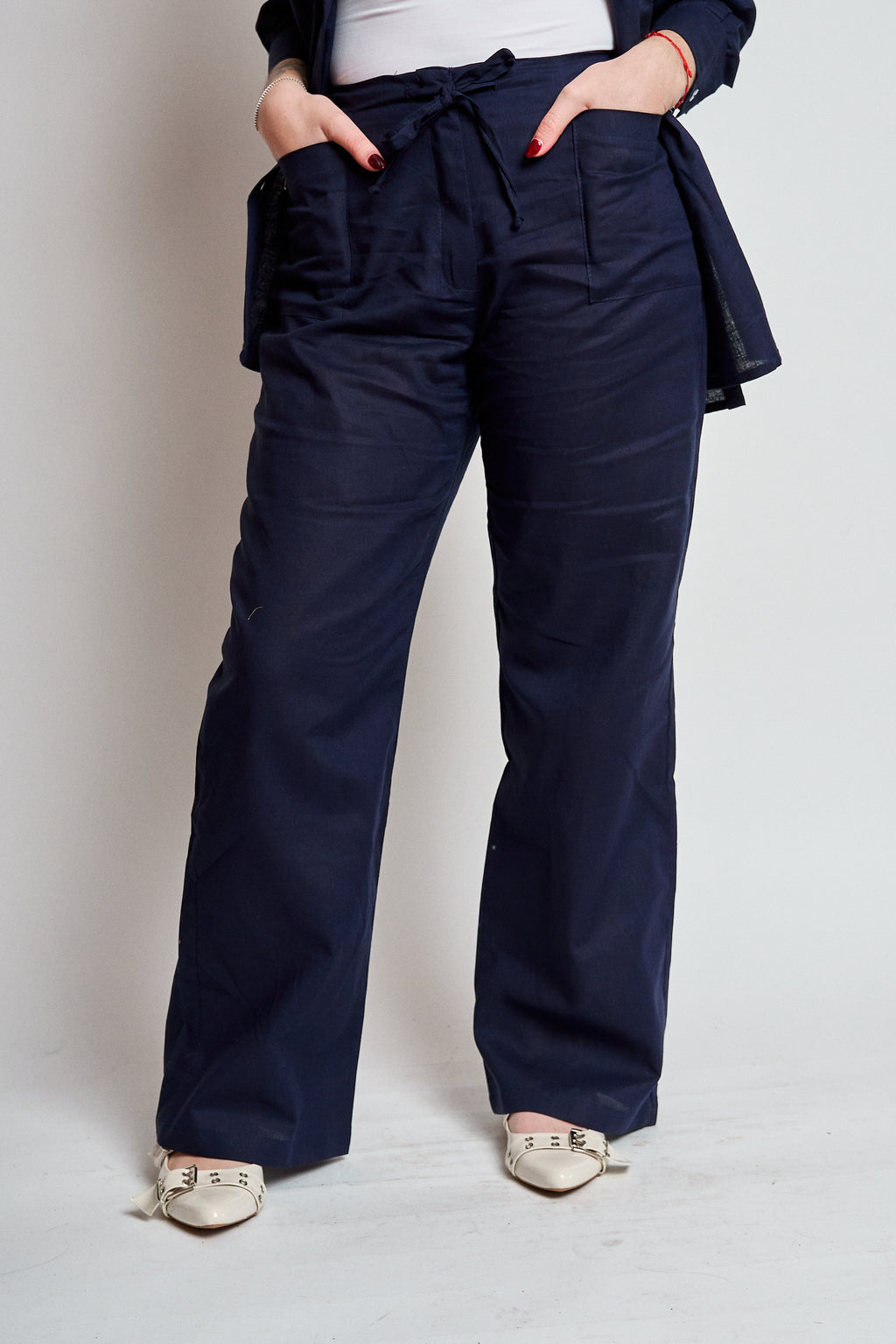 Pantalon Lino Bolsillo y cierre