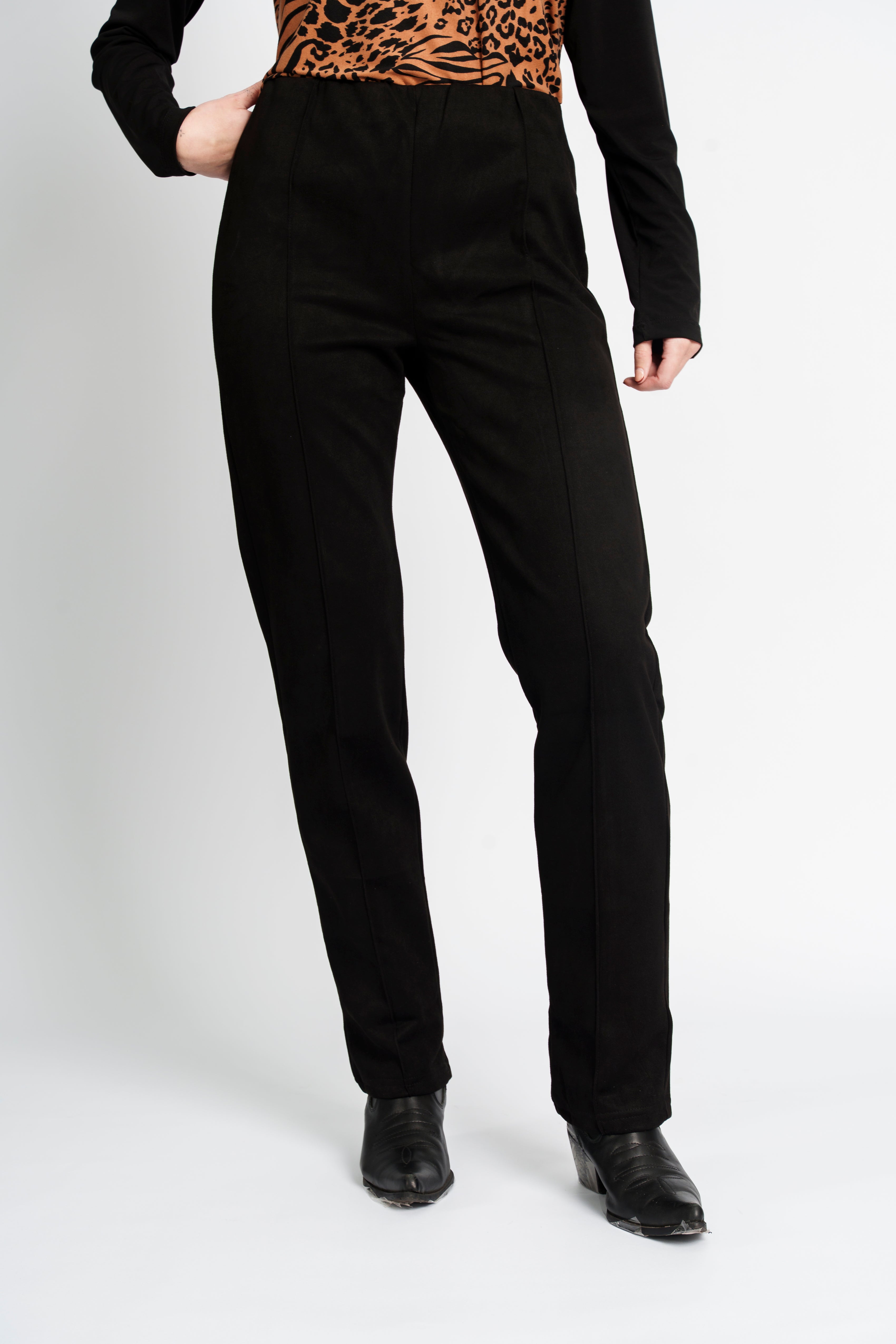 Pantalon suede vespunte