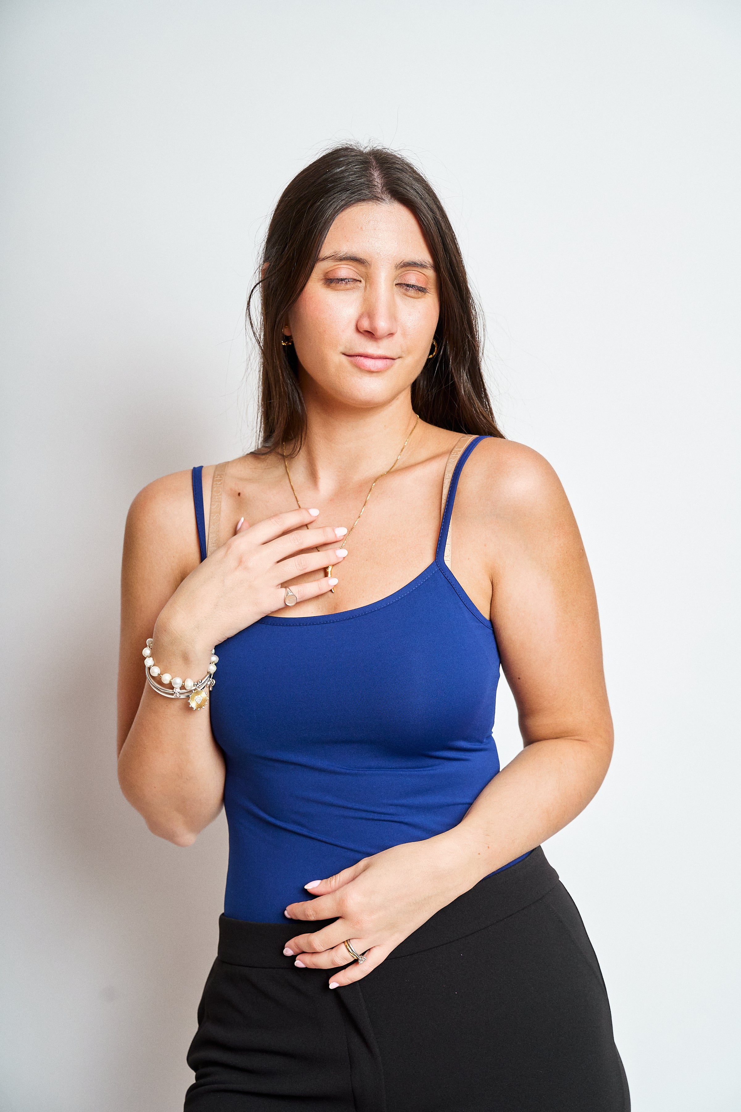 Camisera elastica tirantes lycra