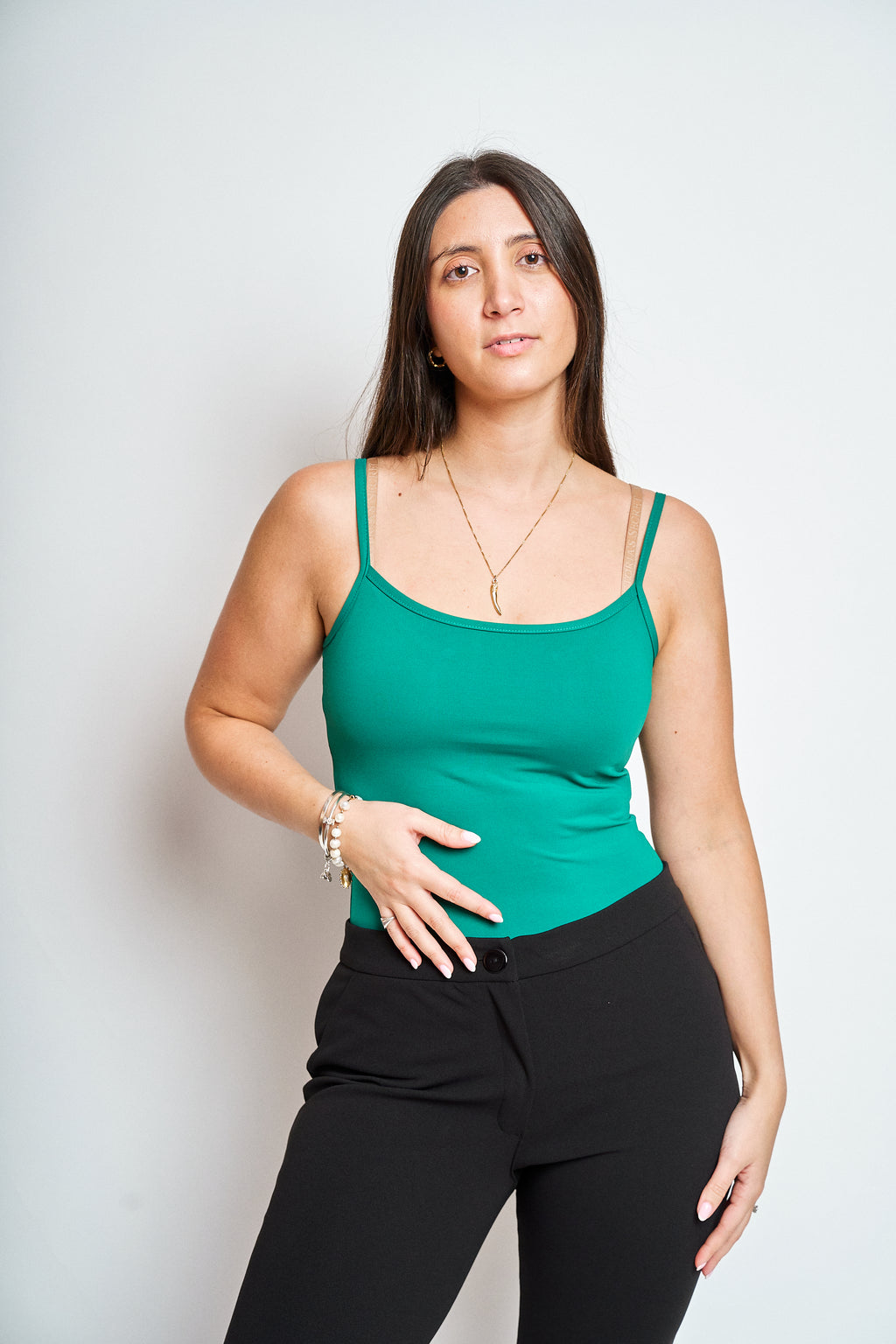 Camisera elastica tirantes lycra