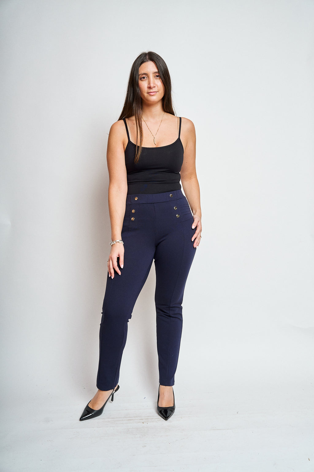 Calza broche alforce