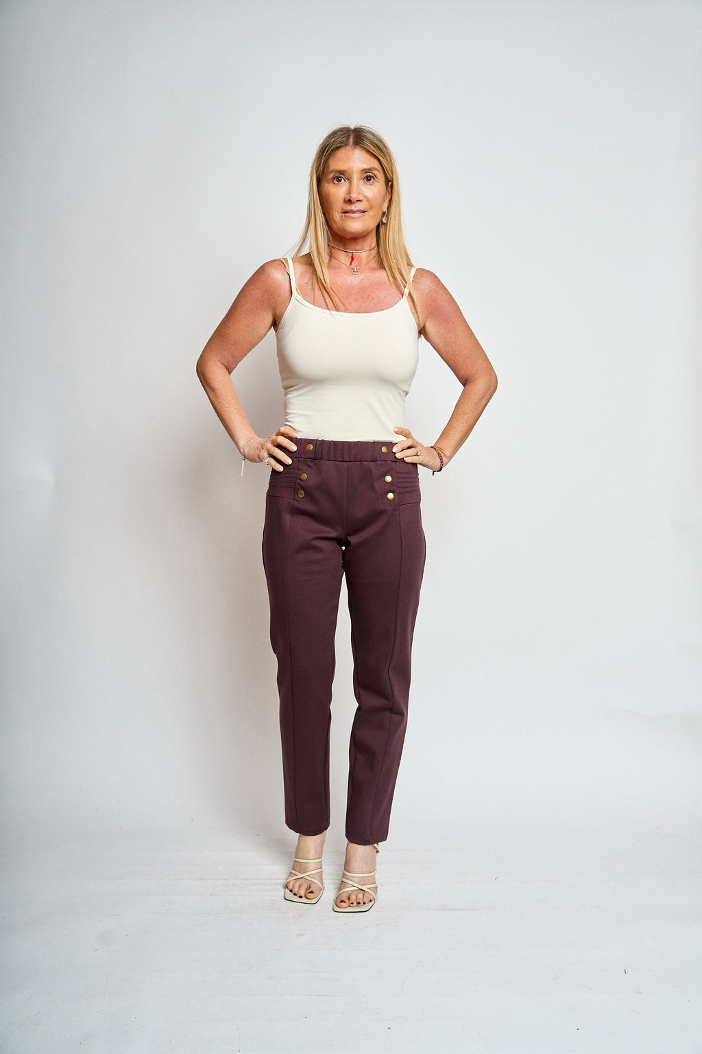 Calza broche alforce