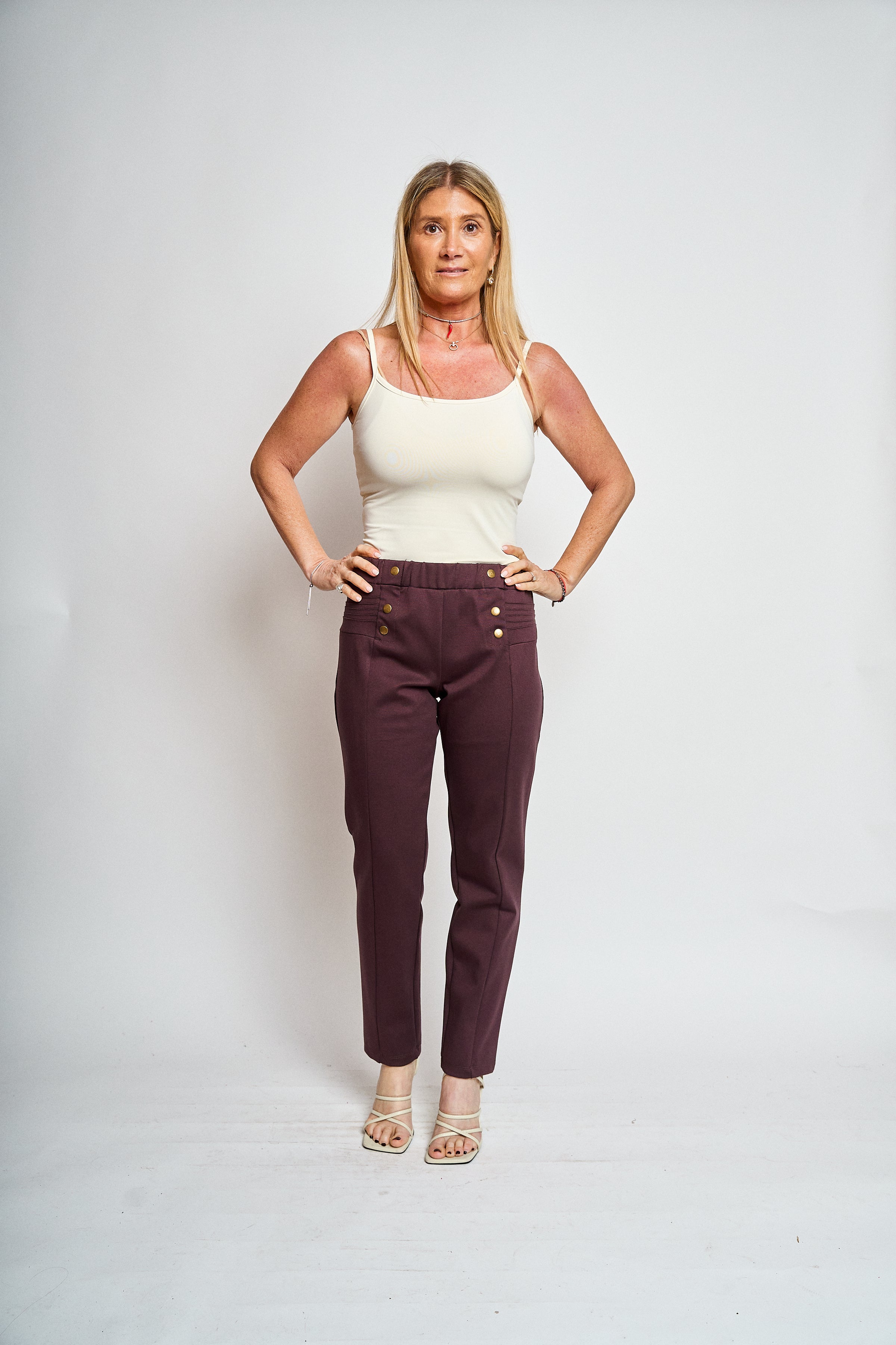 Calza broche alforce