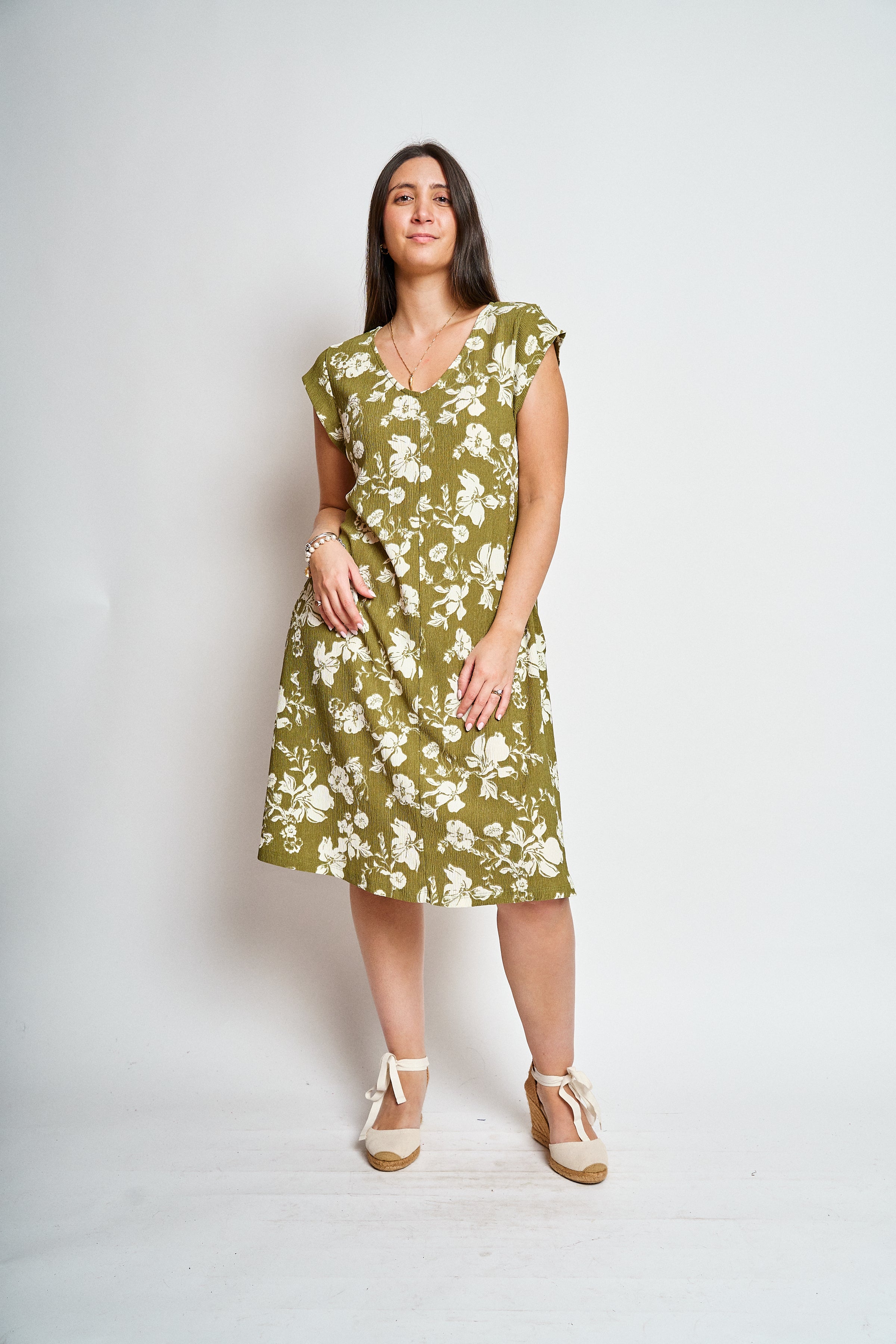 Vestido floreado bristol