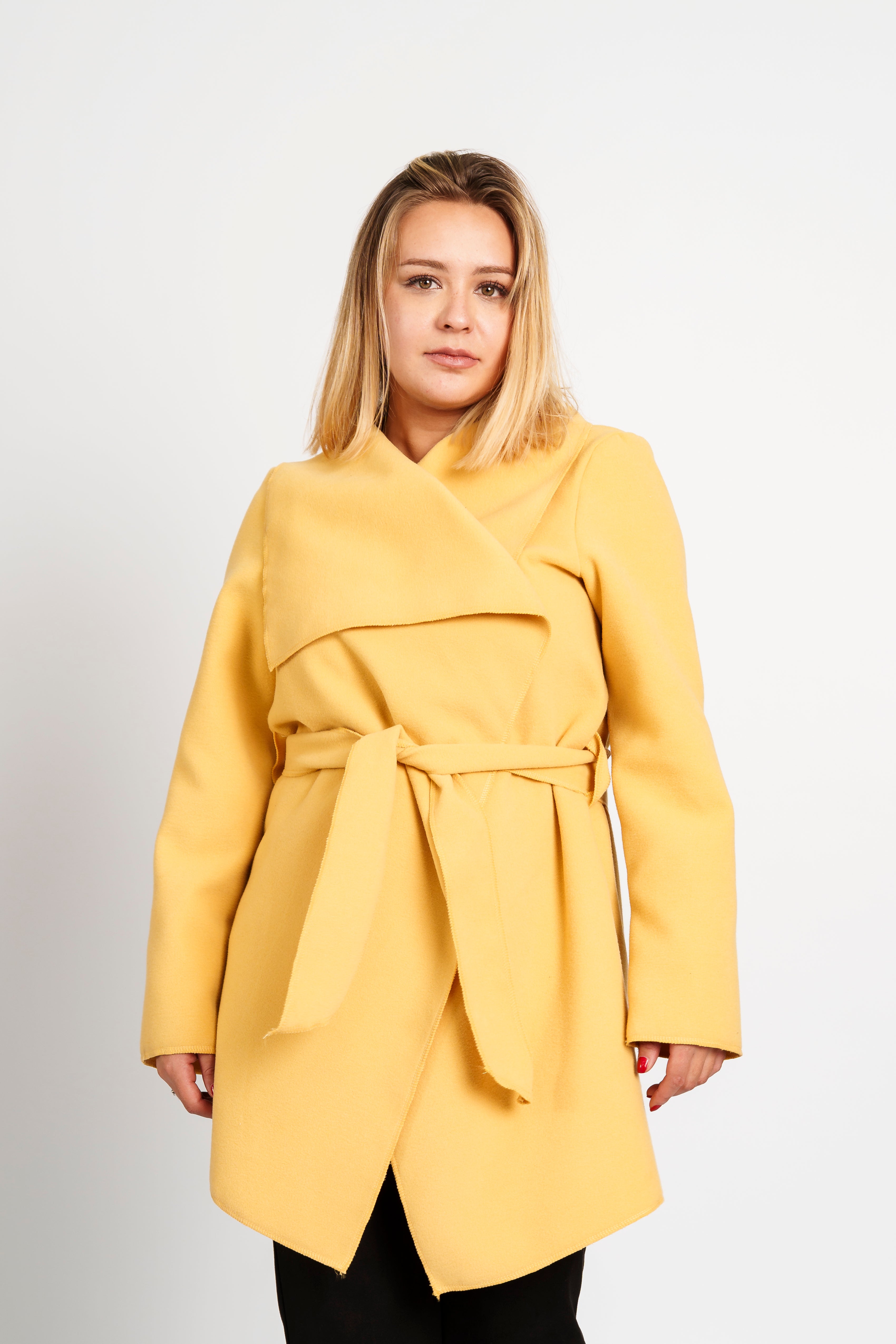 Abrigo paño cruzado