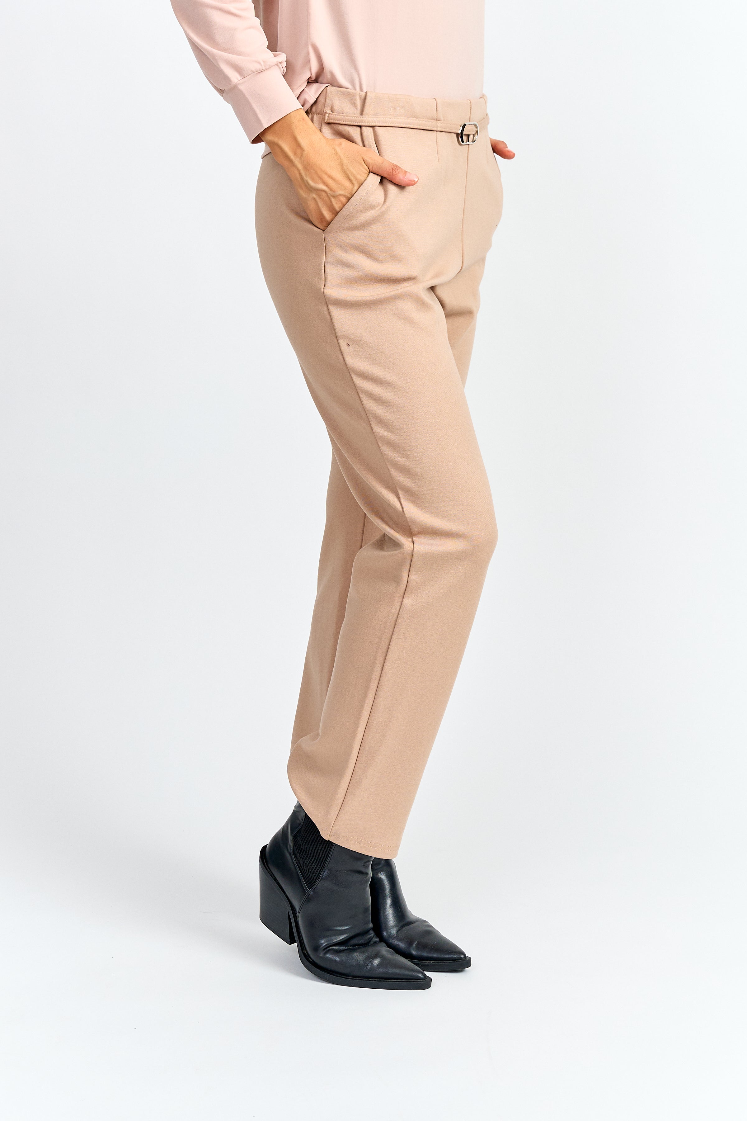 Pantalon cintura hebilla