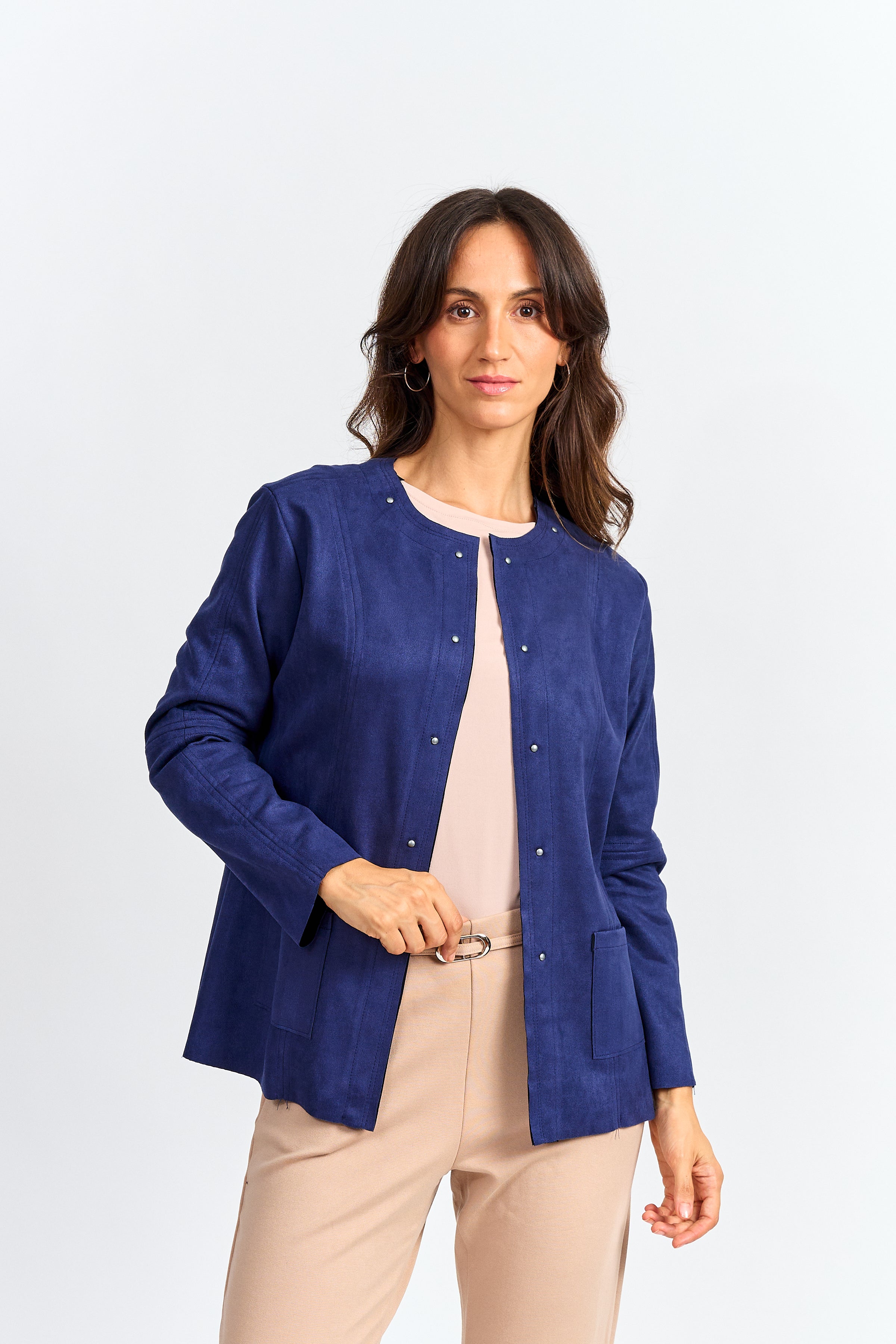 Chaqueta corta gamuza